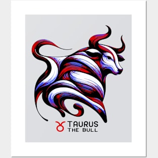 Taurus The Bull Zodiac Sign Posters and Art